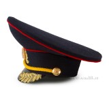 Фуражка сувенирная Полиции с вышитым козырьком диаметр 17 см